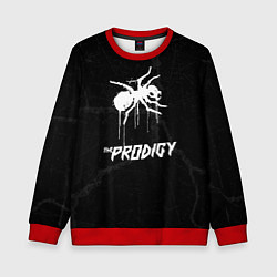 Свитшот детский The prodigy remix, цвет: 3D-красный