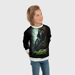 Свитшот детский Counter strike 2 спецназ, цвет: 3D-белый — фото 2