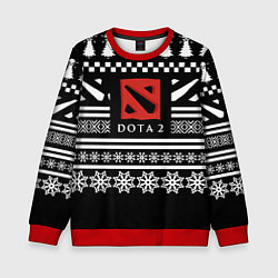 Детский свитшот Dota pattern game