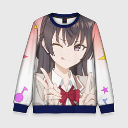 Детский свитшот Аля иногда кокетничает со мной по русски Юки