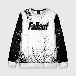 Детский свитшот Fallout game краски