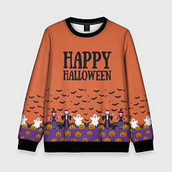 Детский свитшот Happy Halloween pattern