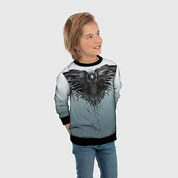Свитшот детский Игра Престолов 4 сезон, цвет: 3D-черный — фото 2