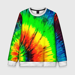 Свитшот детский Краски ти дай, цвет: 3D-белый
