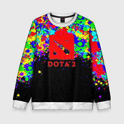 Детский свитшот Dota абстрактные краски