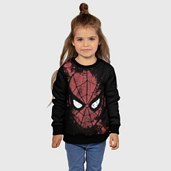 Свитшот детский Spider-man splashes, цвет: 3D-черный — фото 2