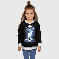 Свитшот детский Harry Potter patronus and dementors, цвет: 3D-белый — фото 2