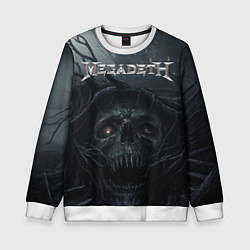 Детский свитшот Megadeth череп под деревом