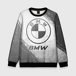 Детский свитшот BMW - white gradient