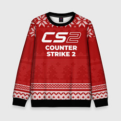 Детский свитшот Новогодний Counter Strike 2