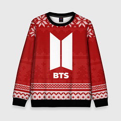 Детский свитшот Новогодний BTS