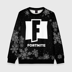 Детский свитшот Снежный Fortnite