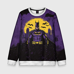 Свитшот детский Batman, цвет: 3D-белый