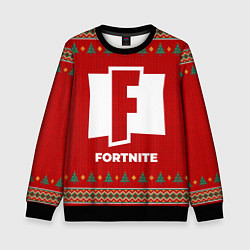 Детский свитшот Fortnite new year