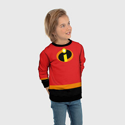 Свитшот детский Суперсемейка костюм, цвет: 3D-черный — фото 2