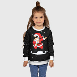 Свитшот детский Дед мороз деб, цвет: 3D-белый — фото 2