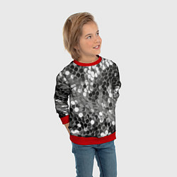 Свитшот детский Блистание, цвет: 3D-красный — фото 2