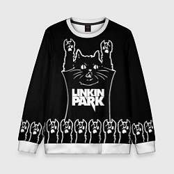 Детский свитшот Linkin Park: cat rock