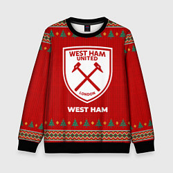Детский свитшот West Ham new year