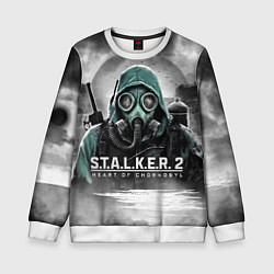 Детский свитшот Stalker 2 heart of Chornobyl radiation