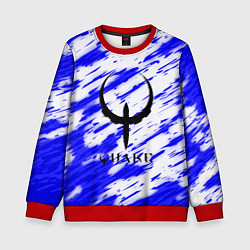 Детский свитшот Quake огненные краски