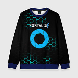 Детский свитшот Portal соты броня