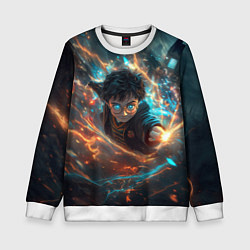 Детский свитшот Гарри Поттер - вихрь магии