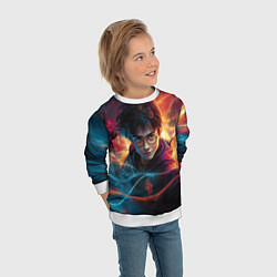 Свитшот детский Harry Potter, цвет: 3D-белый — фото 2