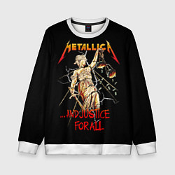 Детский свитшот Metallica justice for all