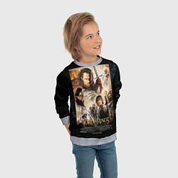 Свитшот детский The lord of the rings - the return of the king, цвет: 3D-меланж — фото 2