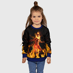 Свитшот детский Sienna Fuegonasus - Warhammer, цвет: 3D-синий — фото 2