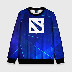 Детский свитшот Dota blue poly