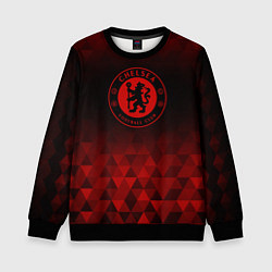 Детский свитшот Chelsea red poly