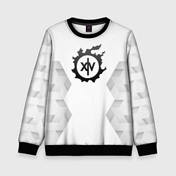 Детский свитшот Final Fantasy white poly