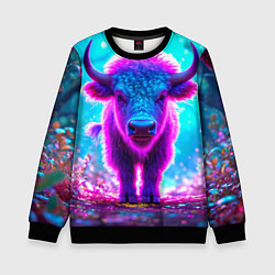 Детский свитшот Белый буйвол