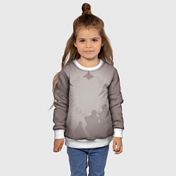 Свитшот детский Лавры, цвет: 3D-белый — фото 2