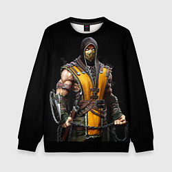 Детский свитшот Mortal kombat - Scorpion