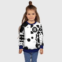 Свитшот детский New York yankees - baseball team pattern, цвет: 3D-синий — фото 2