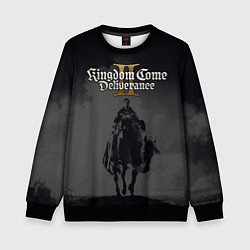 Свитшот детский Kingdom come deliverance 2, цвет: 3D-черный