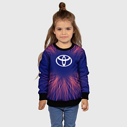 Свитшот детский Toyota red energy, цвет: 3D-черный — фото 2