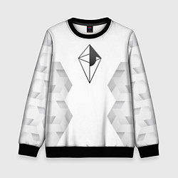 Детский свитшот No Mans Sky white poly