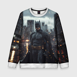 Детский свитшот Бэтмен в искрах