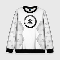 Детский свитшот Ghost of Tsushima white poly