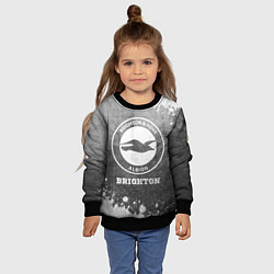 Свитшот детский Brighton - grey gradient, цвет: 3D-черный — фото 2