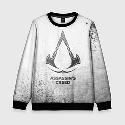 Детский свитшот Assassins Creed - white gradient