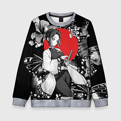 Детский свитшот Шинобу Кочо бабочка - убийца демонов