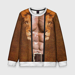 Свитшот детский Костюм Крайвена охотника, цвет: 3D-белый