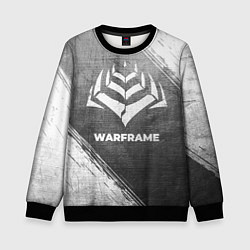 Детский свитшот Warframe - grey gradient