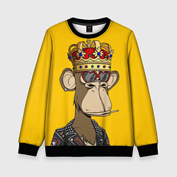 Детский свитшот NFT ape king