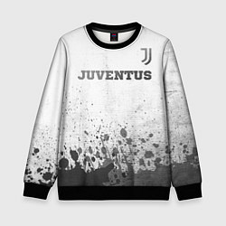 Детский свитшот Juventus - white gradient посередине